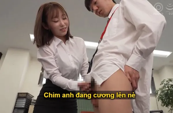 sex đàn ông thủ dâm Nữ thư ký công ty chuyên phục vụ đối tác và đồng nghiệp nam để tạo động lực